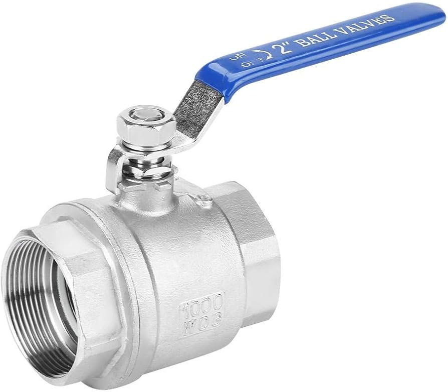 شیر توپی استیل 304